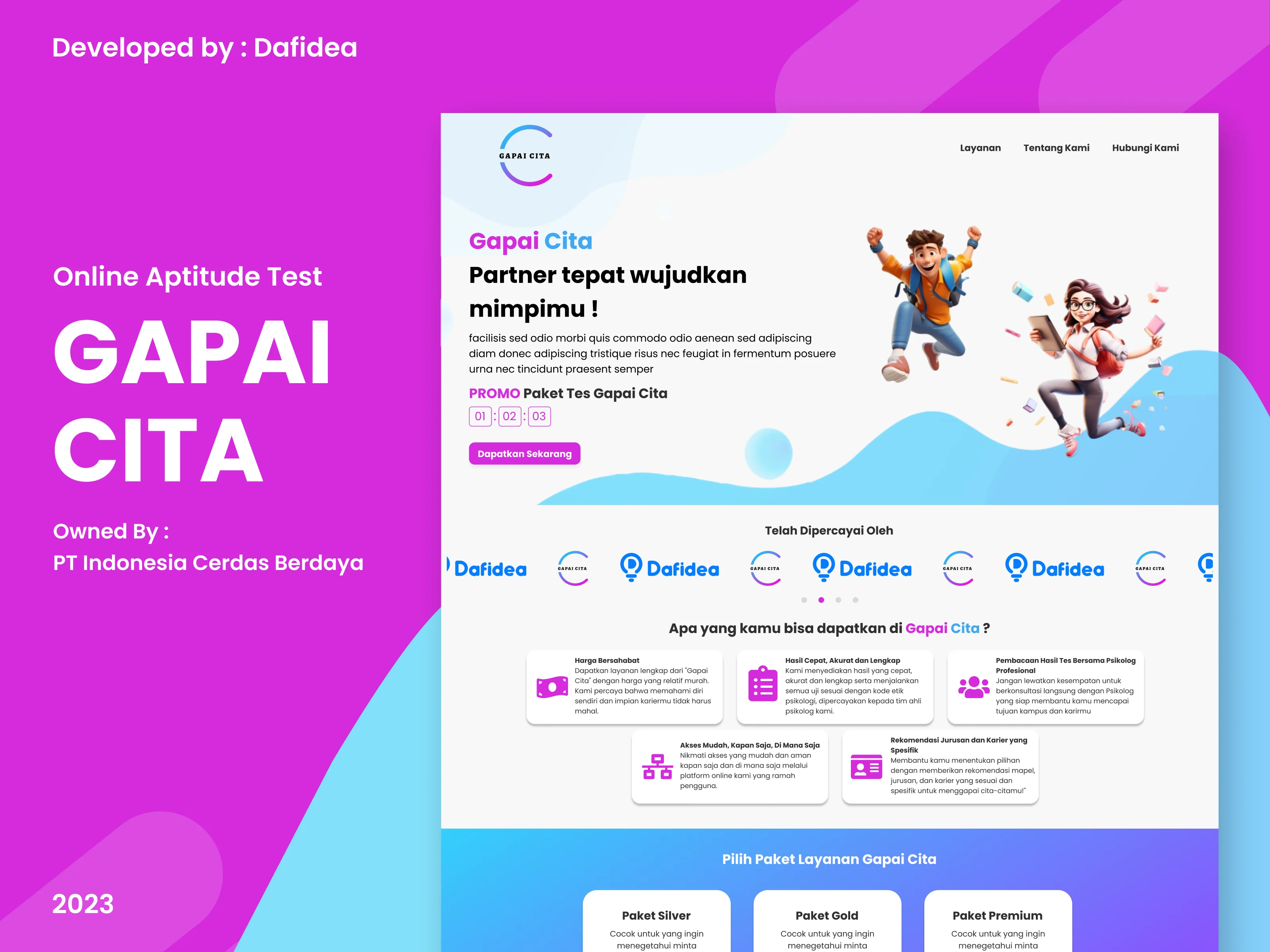 Cover of GAPAI CITA GAPAI CITA - GENERASI CERDAS INDONESIA project cover