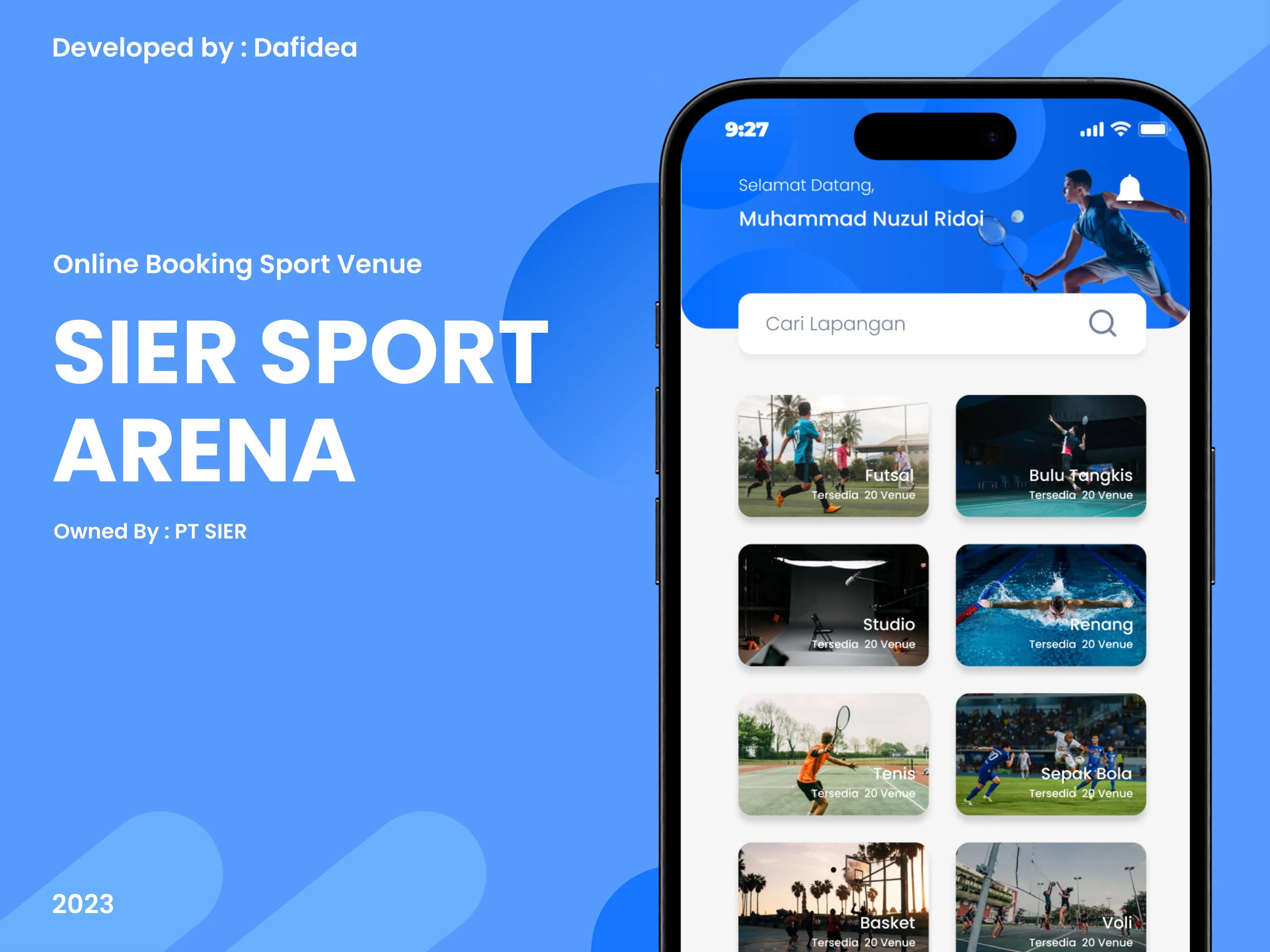Cover of SIER SPORT ARENA SIER SPORT ARENA - PT SIER project cover